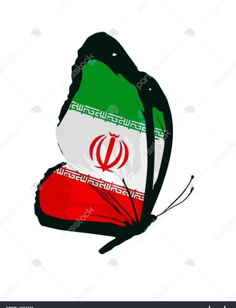 عکس پرچم ایران رنگی