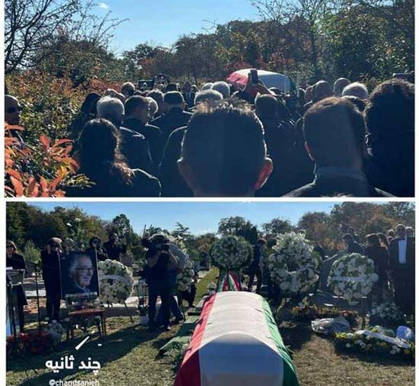 عکس جنازه رئیس جمهور ایران