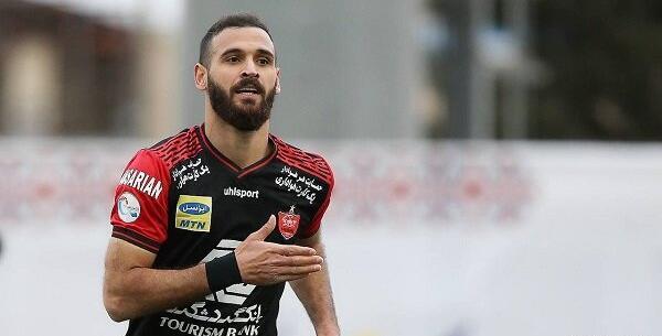 عکس نوراللهی بازیکن پرسپولیس