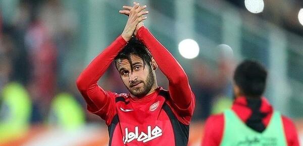 عکس نوراللهی بازیکن پرسپولیس