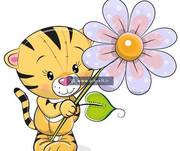 عکس گل ببر