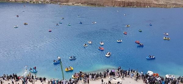 عکس بند امیر در افغانستان