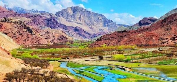 عکس طبیعت بامیان افغانستان