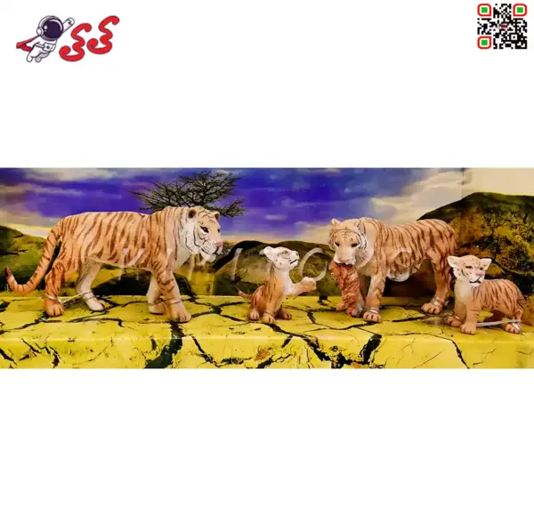 عکس اسباب بازی ببر سفید