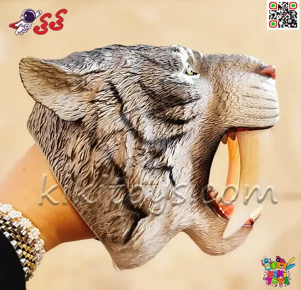 عکس اسباب بازی ببر دندان خنجری