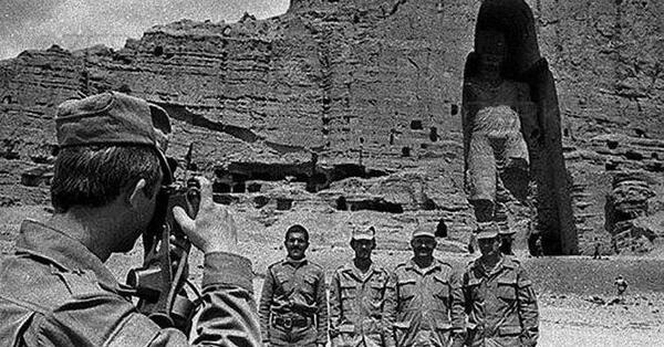 عکس بت بامیان افغانستان