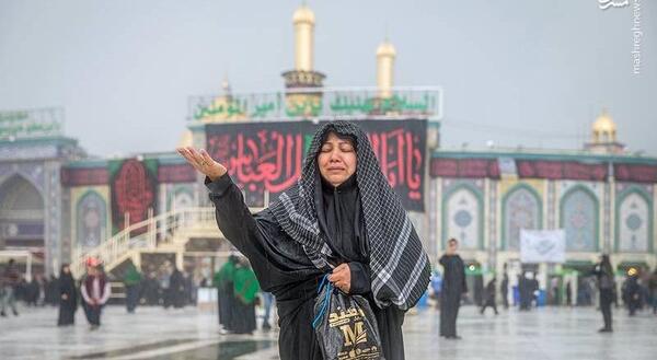 عکس دخترانه در بین الحرمین