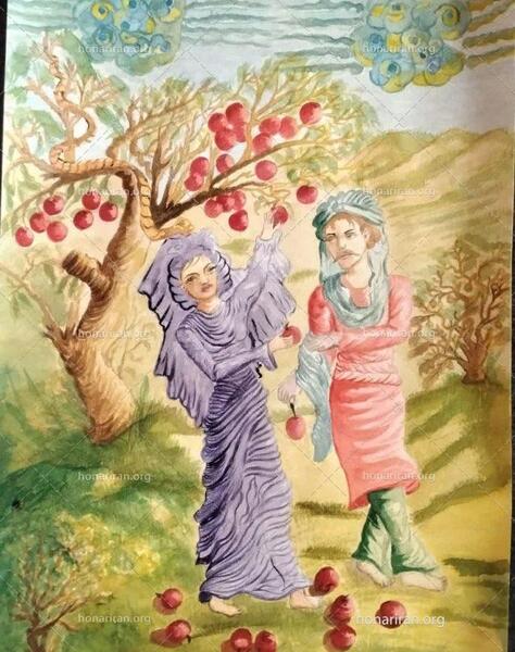 عکس بچه آدم و حوا