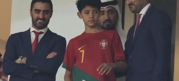 عکس جونیور بچه رونالدو
