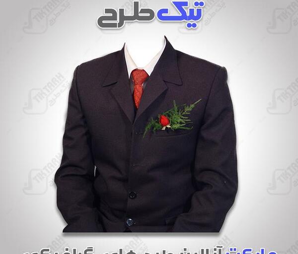 عکس پاسپورت ایرانی با کراوات