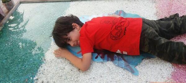 عکس بچه ی زال
