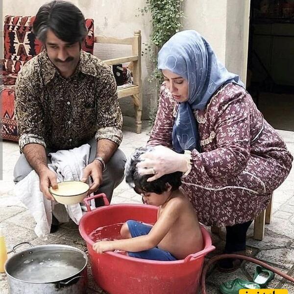 عکس بچه واقعی ژاله صامتی