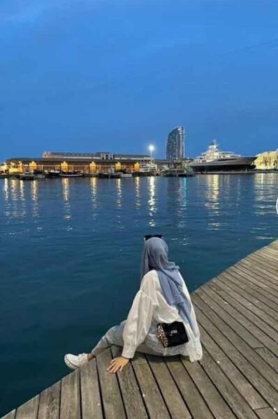 عکس دختر پسر با حجاب