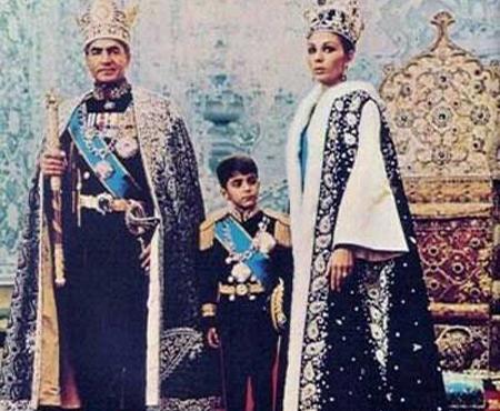 عکس بچه شاه ایران