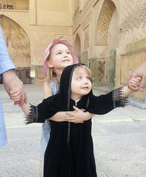 عکس کودک با حجاب