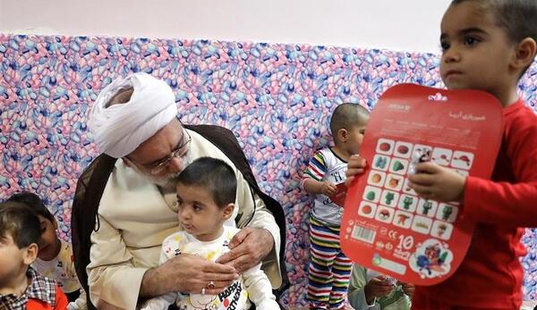 عکس بچه های شیرخوارگاه علی اصغر مشهد
