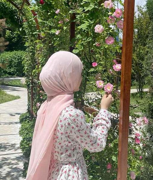 عکس دخترانه با حجاب عروسکی