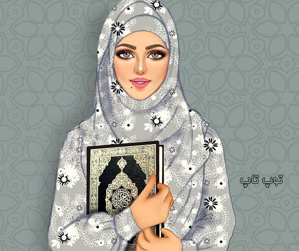 عکس پروفایل دخترانه با حجاب عروسکی