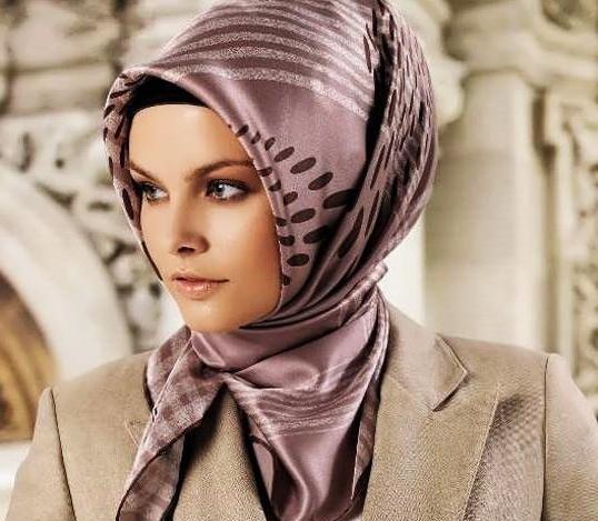 عکس مدل بستن روسری با حجاب
