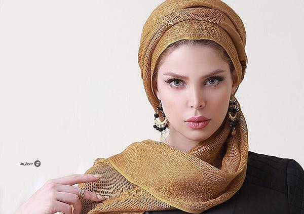 عکس مدل بستن روسری با حجاب