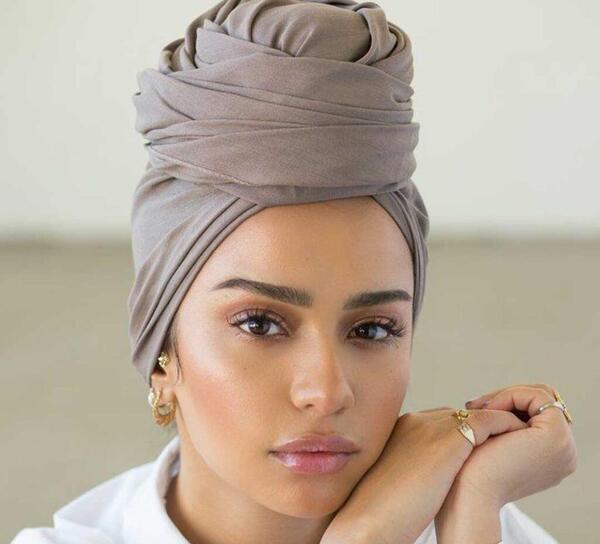 عکس مدل بستن روسری با حجاب