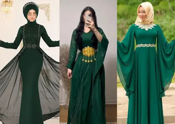 عکس لباس مجلسی باحجاب زنانه