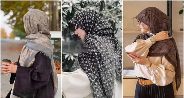 عکس دو رفیق با حجاب