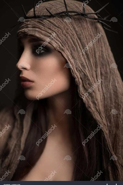 عکس چهره با حجاب