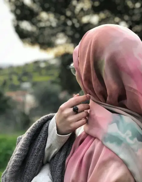 عکس پروفایل دختر با حجاب بدون چهره