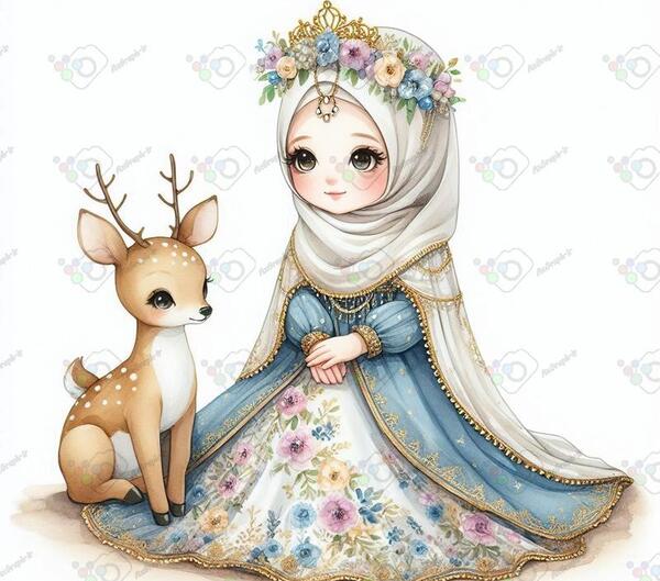 عکس بچه کارتونی دختر