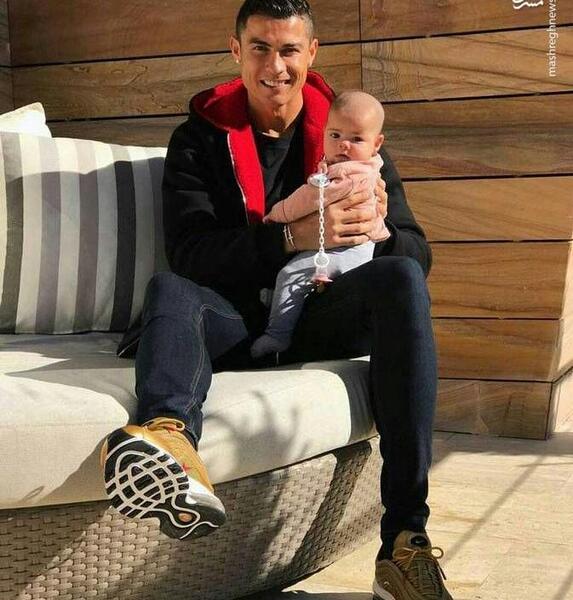 عکس جدید بچه های رونالدو