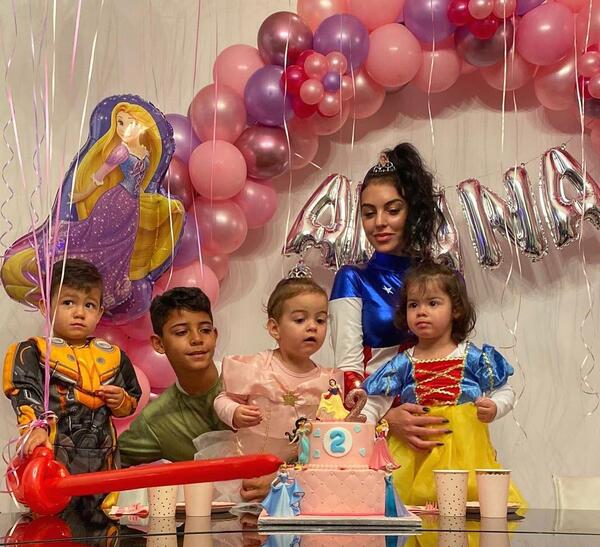 عکس جدید بچه های رونالدو