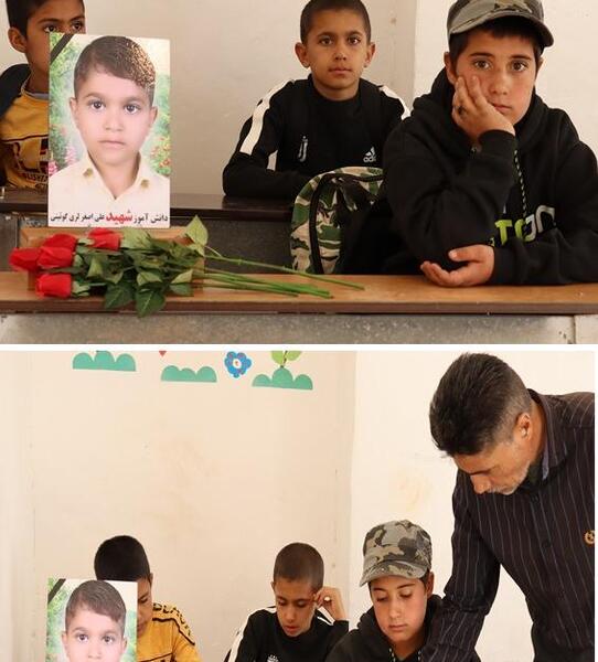 عکس بچه ها با لباس علی اصغر