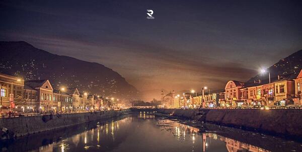 عکس کشور افغانستان در شب