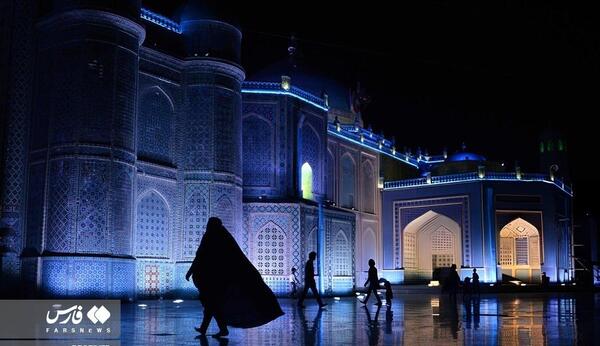 عکس کشور افغانستان در شب