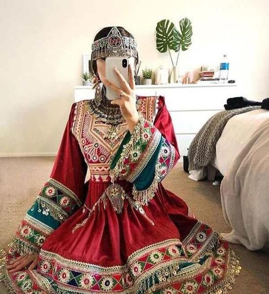 عکس لباس گنده افغانی
