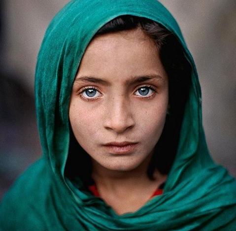 عکس یه دختر افغانی