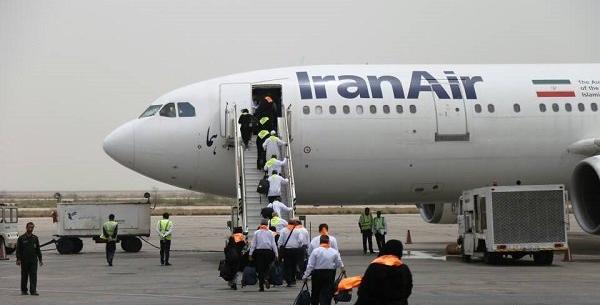 عکس هواپیما در فرودگاه اهواز