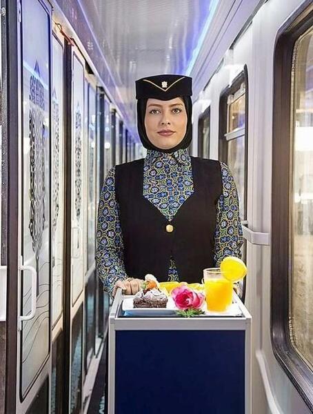 عکس قطار فدک اهواز تهران