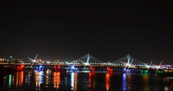عکس از اهواز شب