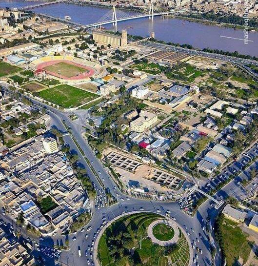 عکس از هوای امروز اهواز