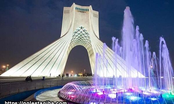 عکس میدان آزادی از بالا