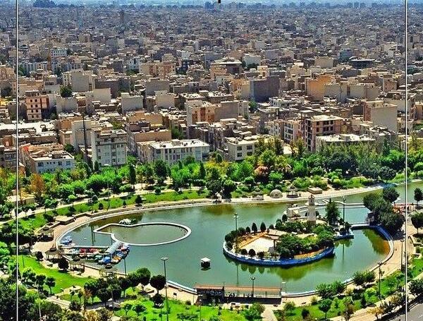 عکس میدان آزادی از بالا