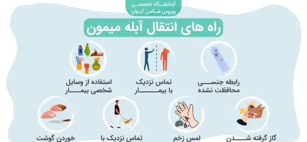 عکس آبله مرغان میمونی