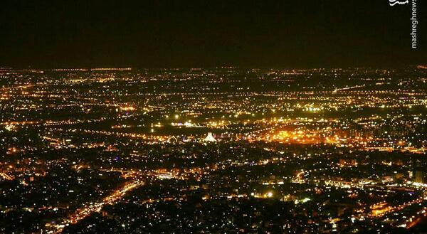 عکس هوایی برج ازادی