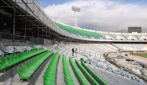 عکس ورزشگاه آزادی از نزدیک
