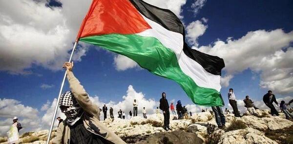 عکس نوشته آزادی فلسطین