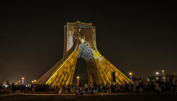 عکس جدید میدان آزادی تهران