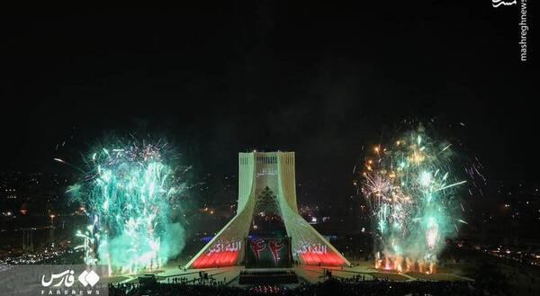 عکس میدان آزادی ۲۲ بهمن