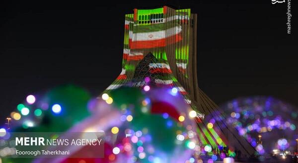 عکس میدان آزادی ۲۲ بهمن